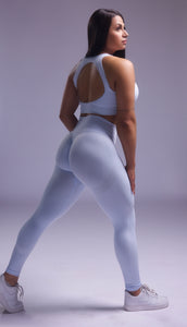 Infinity Seamless Leggings Light Blue