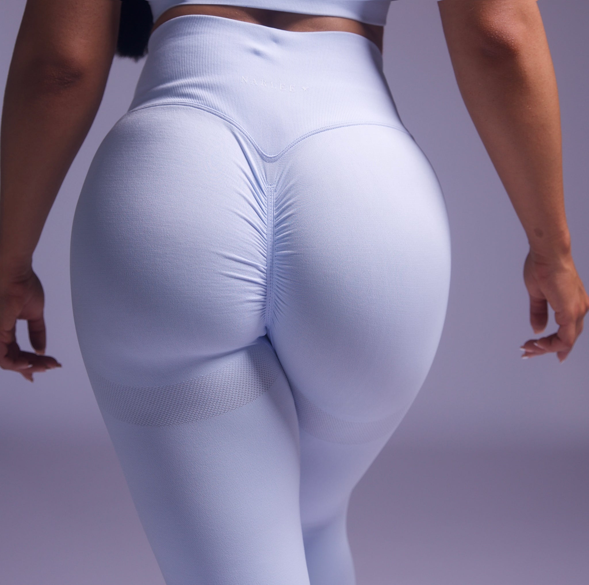 Infinity Seamless Leggings Light Blue