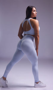 Infinity Seamless Leggings Light Blue