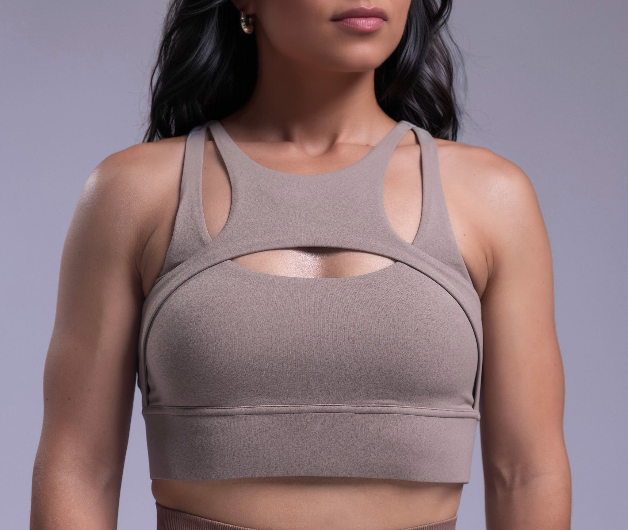 Bae sports Bra Beige