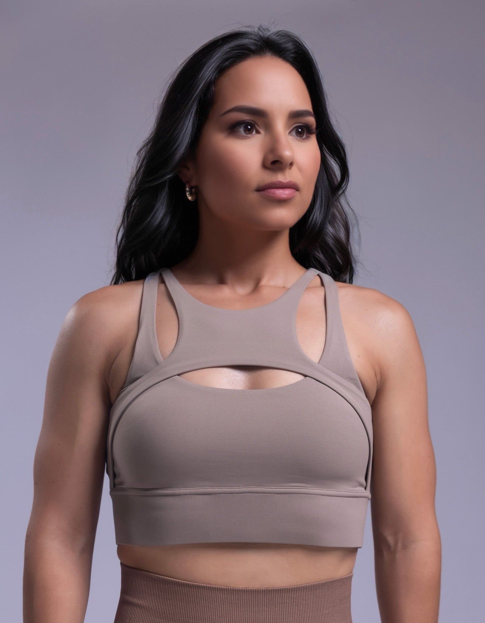 Bae sports Bra Beige