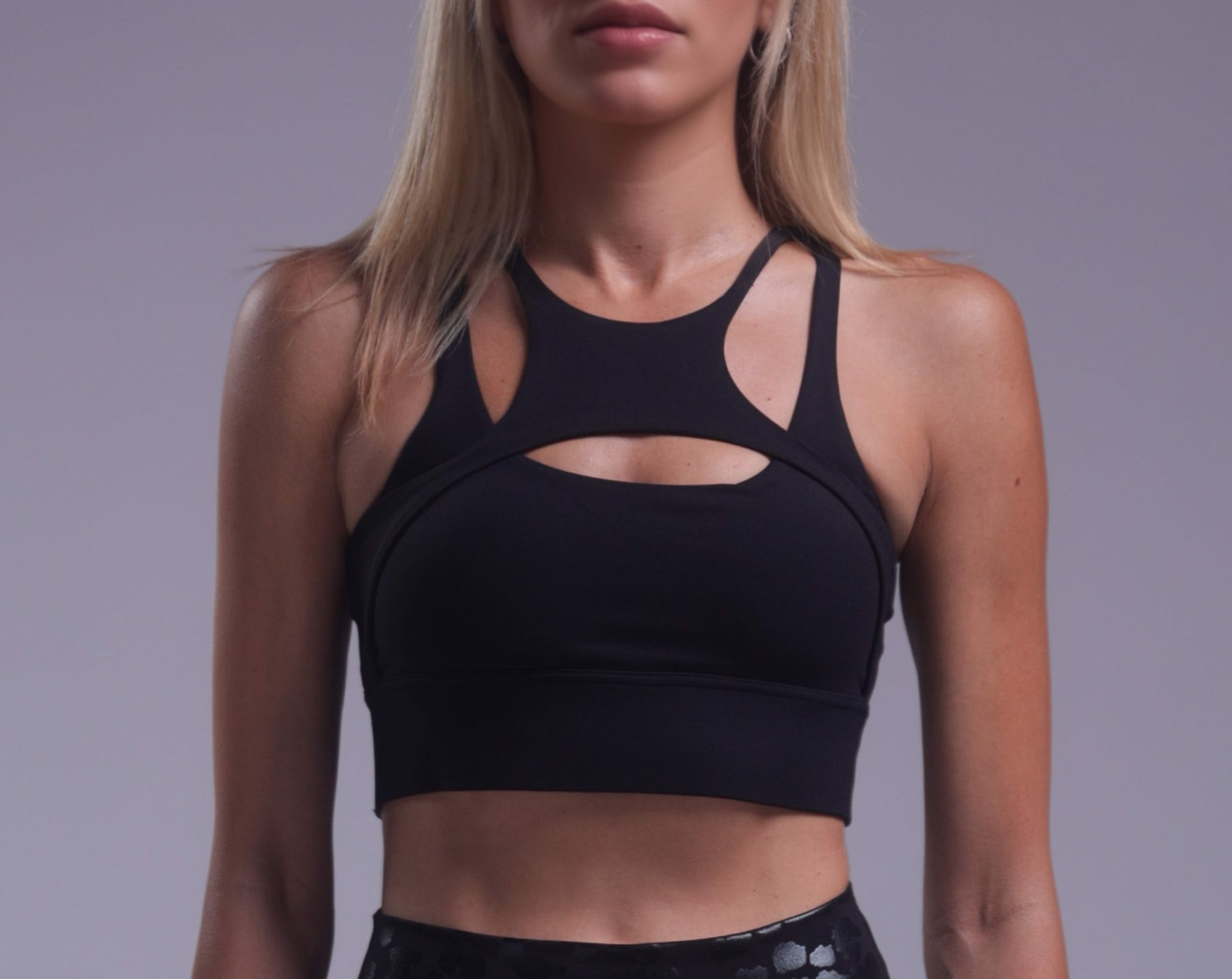 Bae sports Bra Black