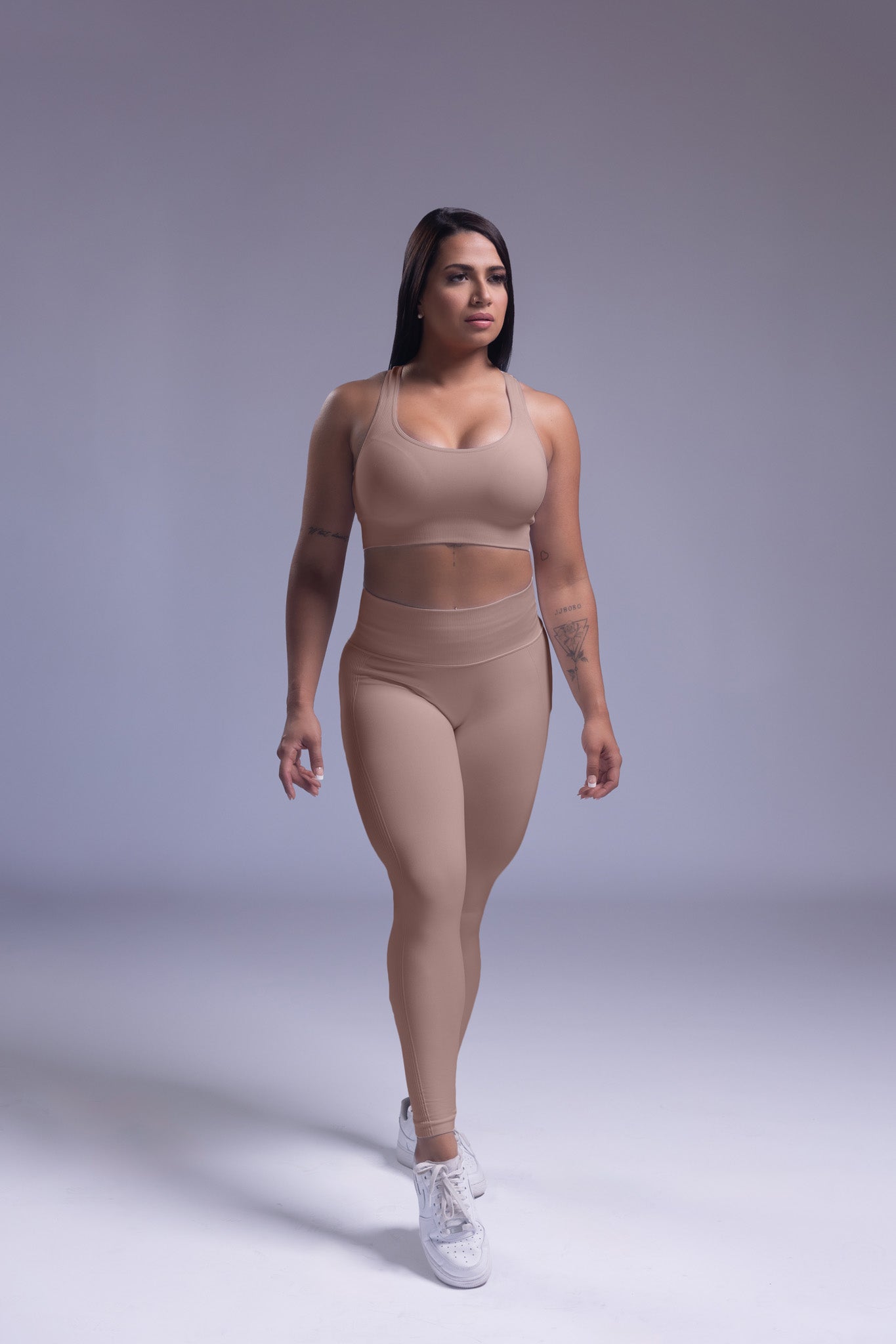 Infinity Seamless Leggings Light Almond