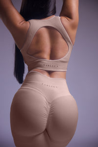 Infinity Seamless Sports Bra Light Almond