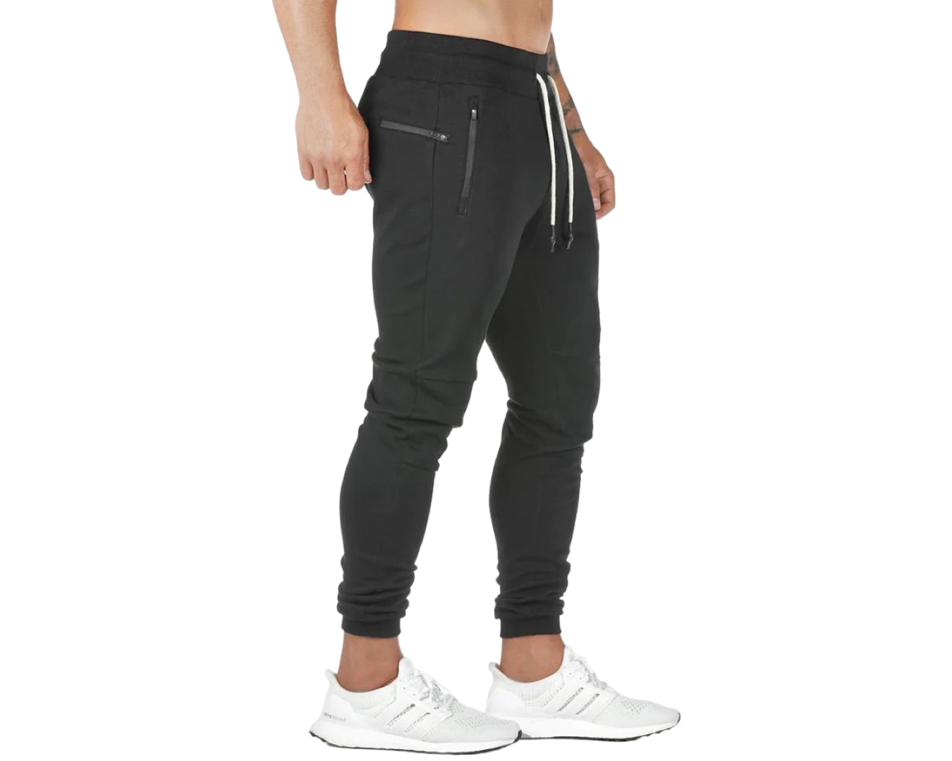 Training Joggers White Camouflage