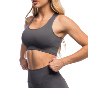 Infinity Seamless Sports Bra Mocha