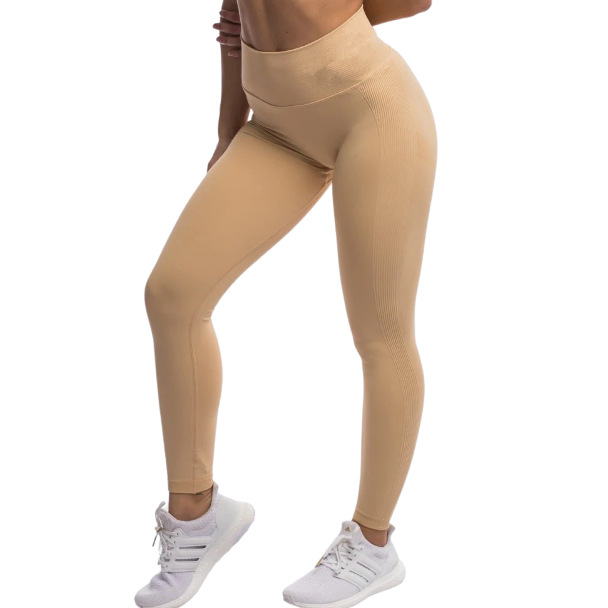 Infinity Seamless Leggings White