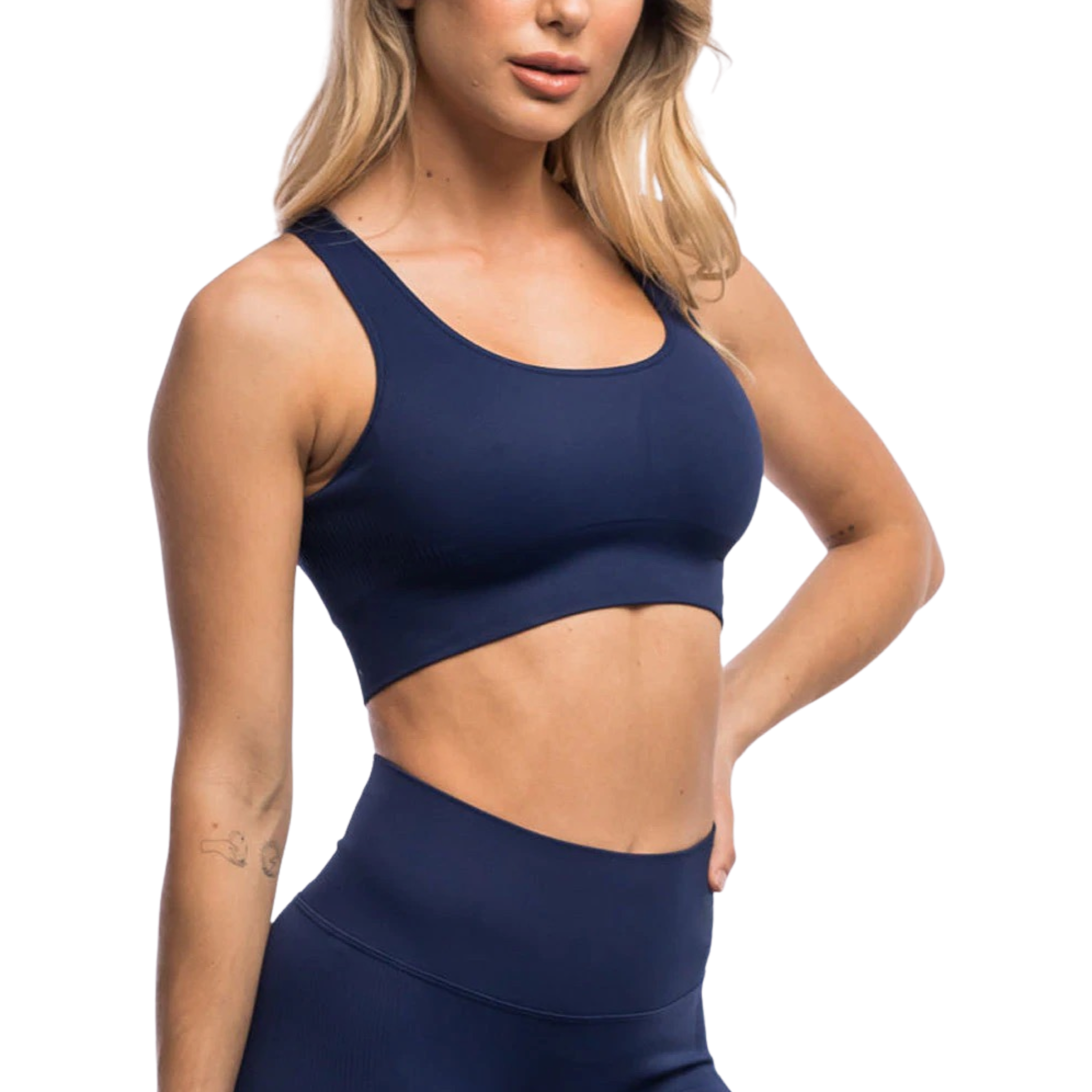 Infinity Seamless Sports Bra Mocha